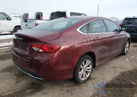 2015 Chrysler 200 Limited from USA, damaged, VIN 1C3CCCAB1FN725225